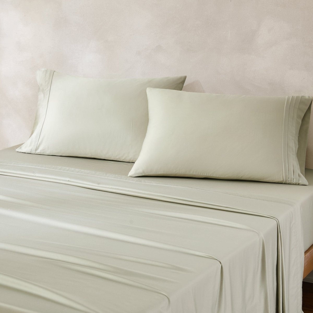 Pleat Cotton Sheet Set