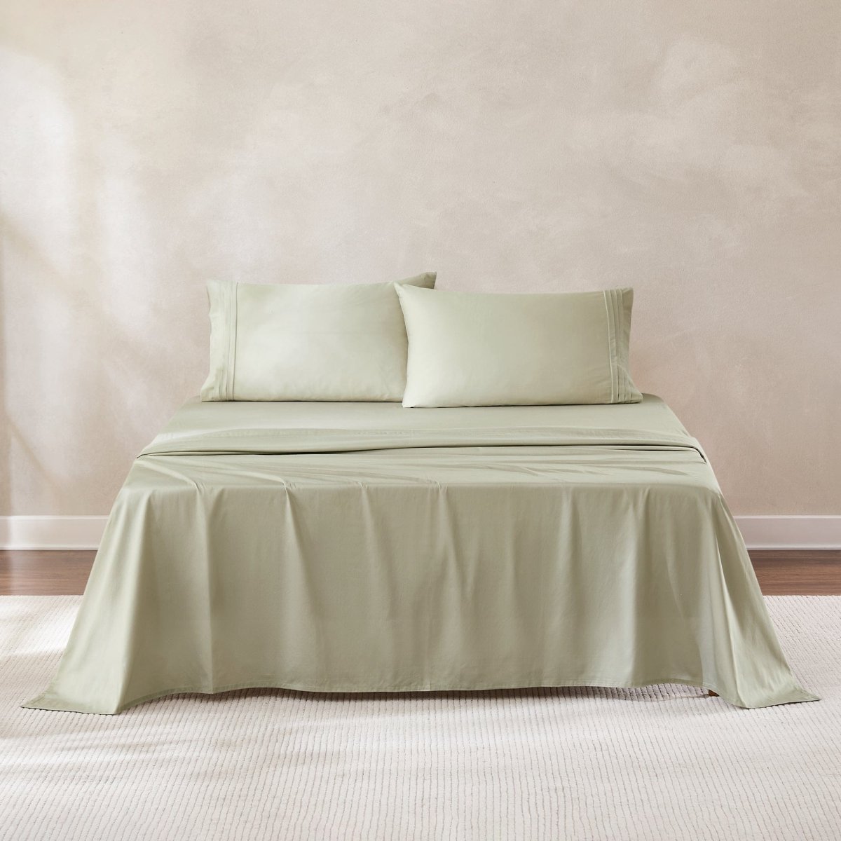 Pleat Cotton Sheet Set