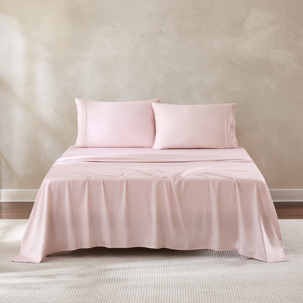 Pleat Cotton Sheet Set