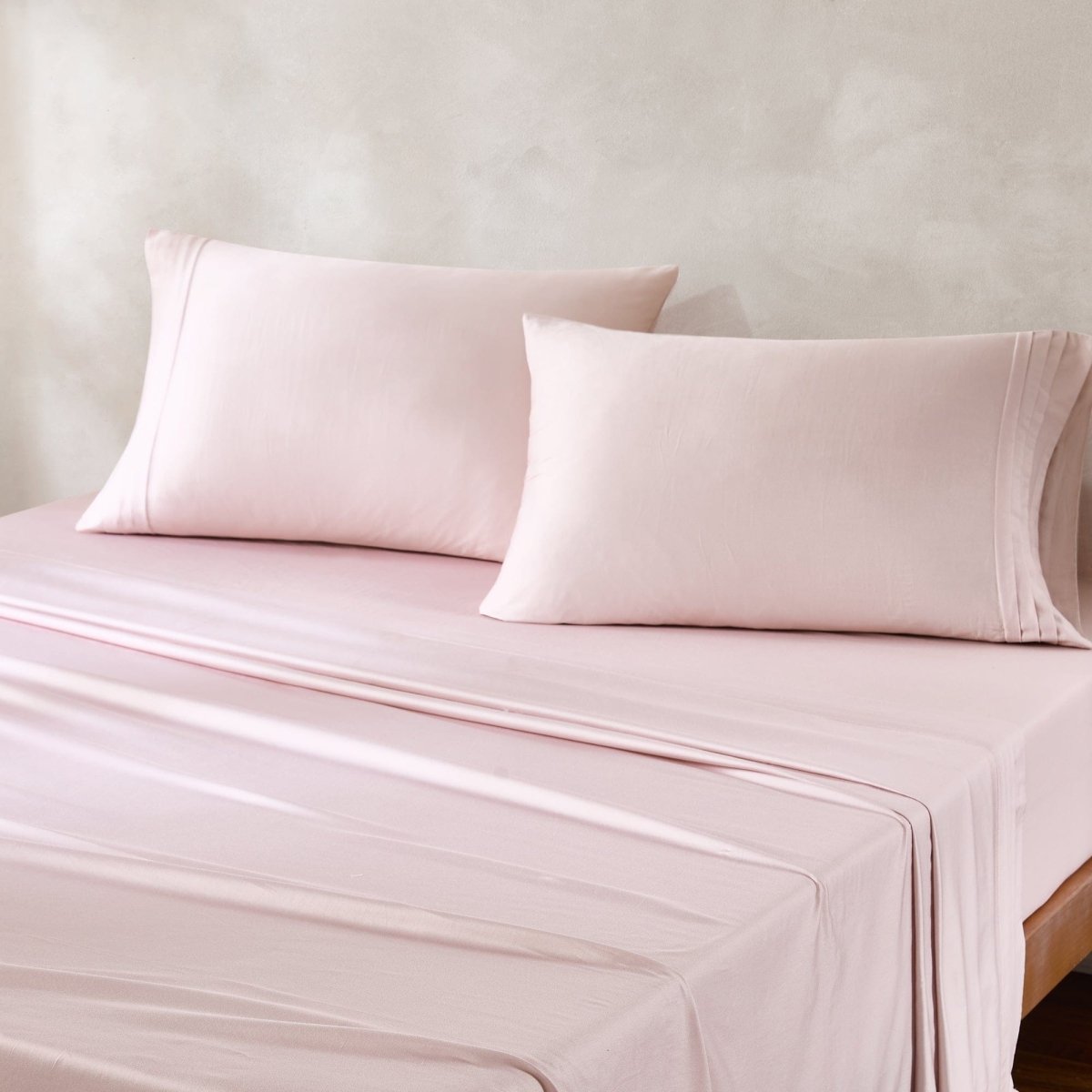 Pleat Cotton Sheet Set