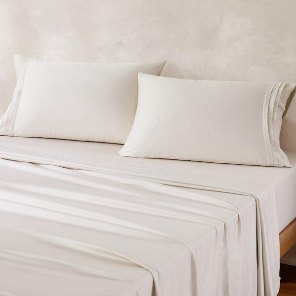 Pleat Cotton Sheet Set