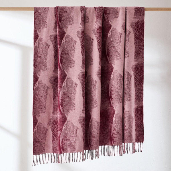 Gilded Spore Wool Throw