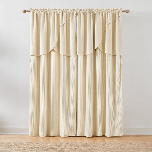 Solar Drift Blackout Window Curtain Panels