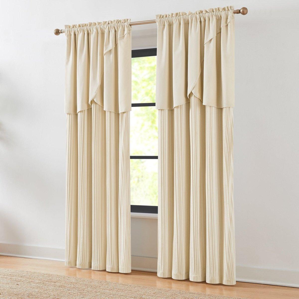 Solar Drift Blackout Window Curtain Panels