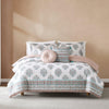 Sofia Flower Block Bouquet Comforter 5Pc Set