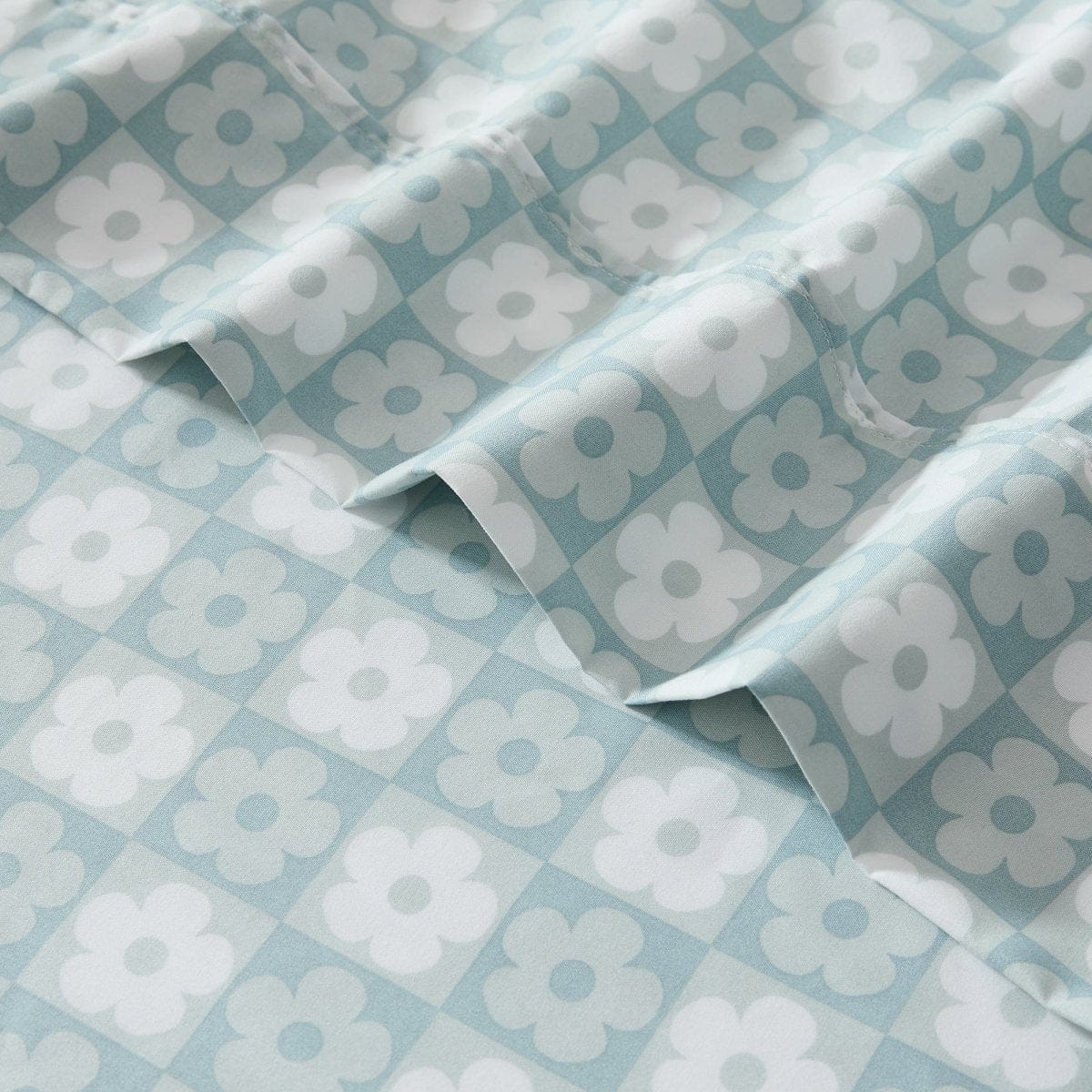 Daisy Checkered Sheet Set