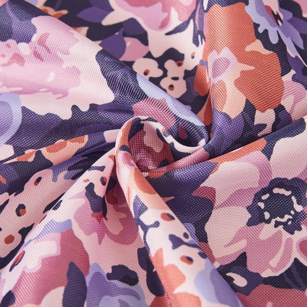Alicia Camo Floral Shower Curtain