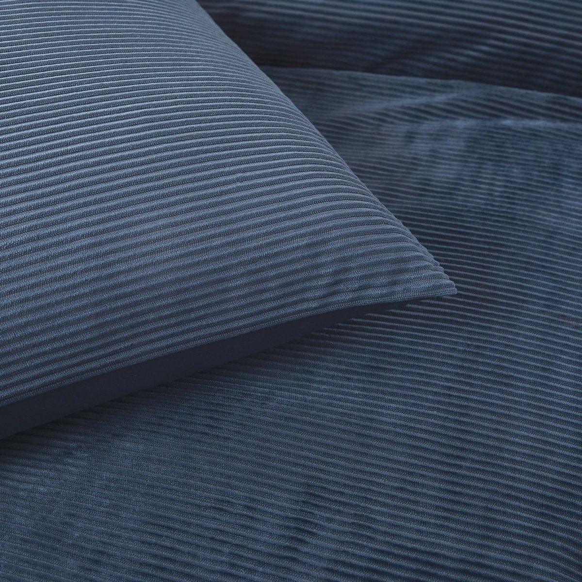Arden Ribbed Corduroy Comforter Set