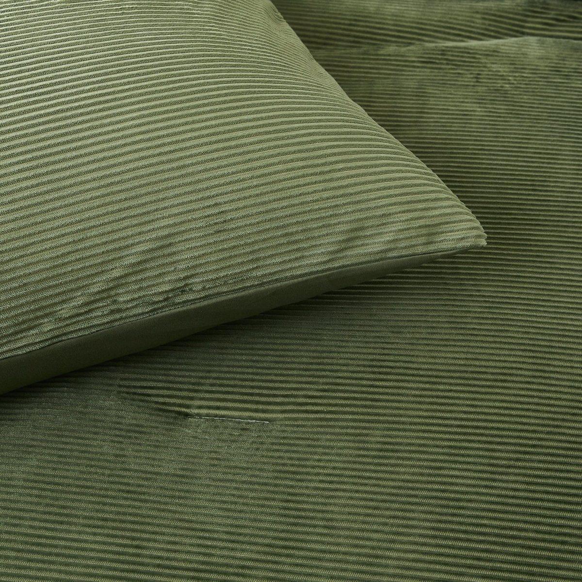 Arden Ribbed Corduroy Comforter Set