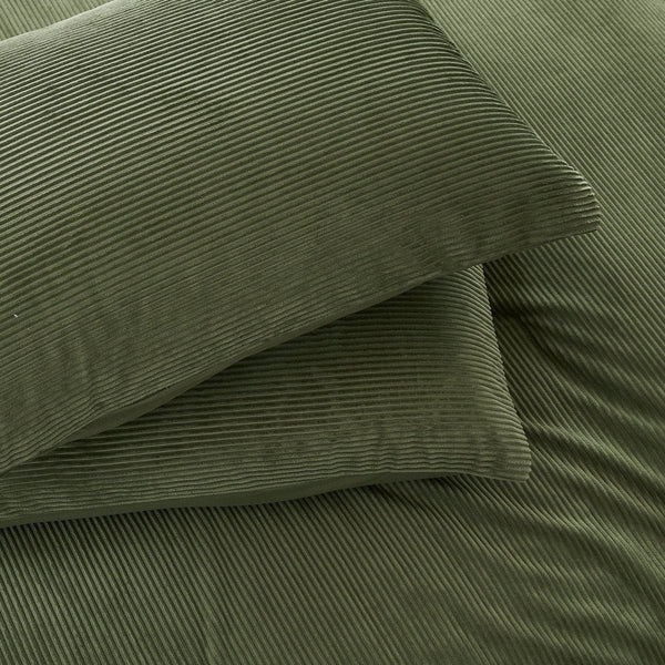Arden Ribbed Corduroy Comforter Set
