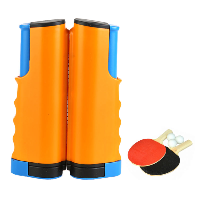 Portable Sport Table Tennis Set 1.7M Retractable Net for Workout Trainning