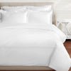 600 Thread Count Border Stripe Embroidered Duvet Set - Twin
