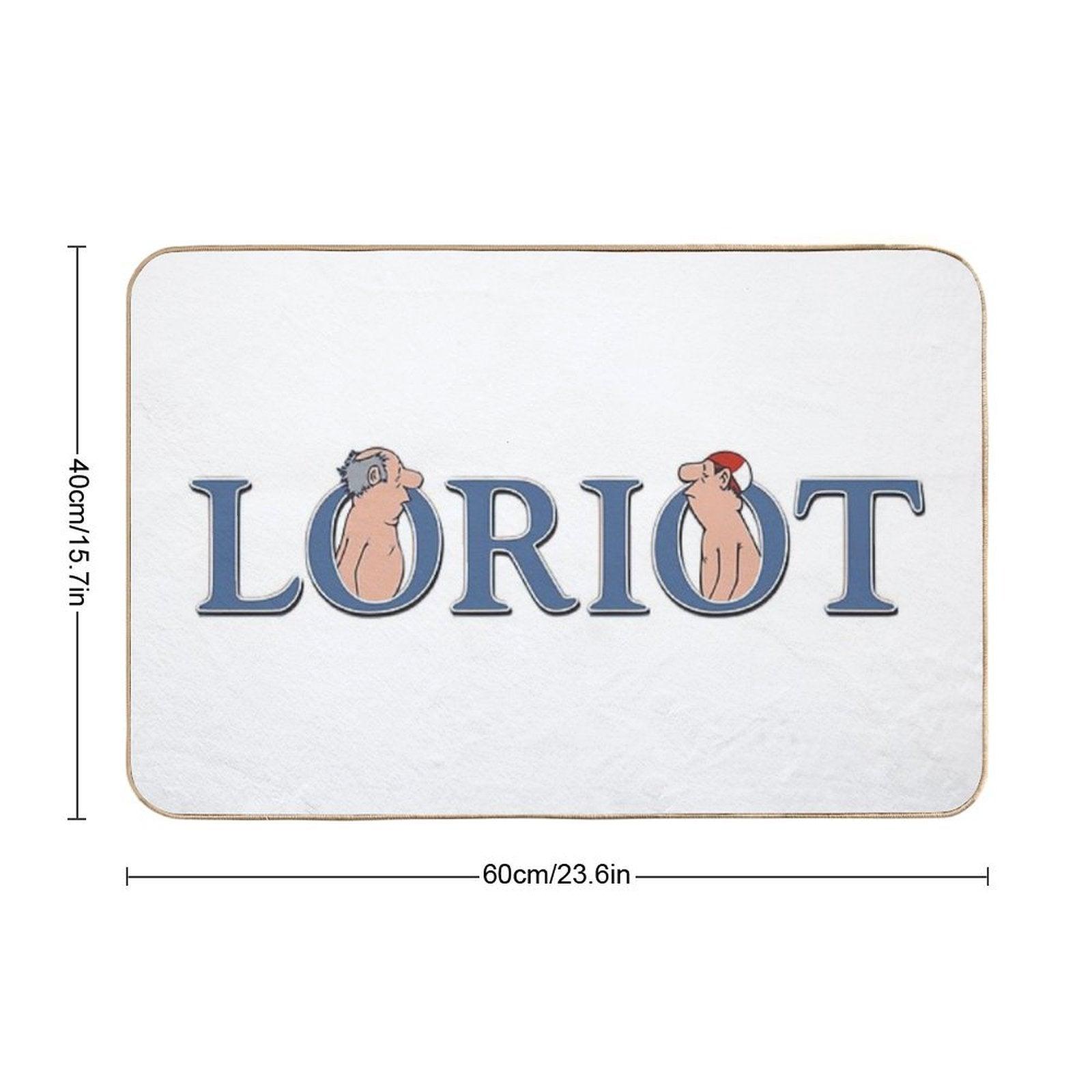 Loriot, Gentlemen in The Bathroom Bath Mat