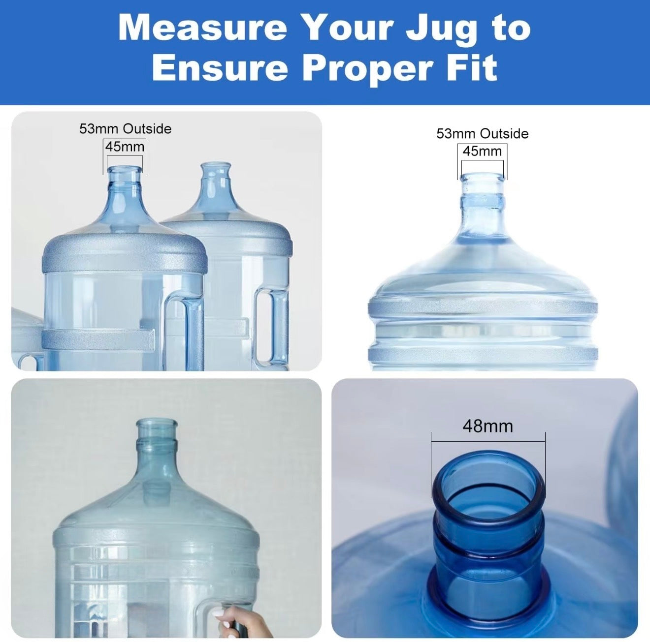 AquaSeal Jug Caps