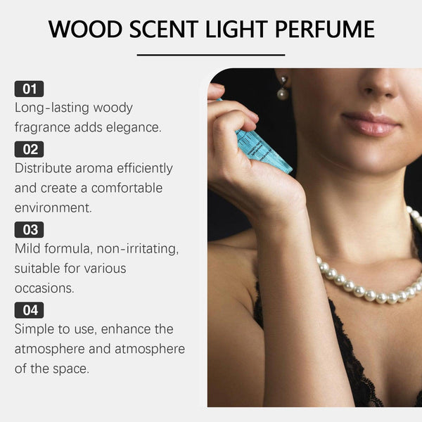 Eau De Toilette, Warm Wood Scent Charming Floral Fragrance Fresh Natural Fragrance Fragrance Lasting Fragrance