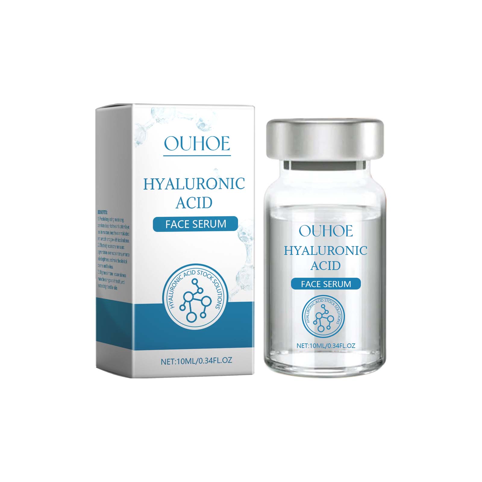 Hyaluronic Acid Face Serum, Facial Gentle Nourishing And Moisturizing Improve Skin Texture