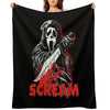 Scream Movie Throw Blanket
