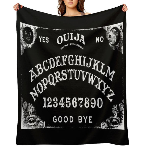 Ouija Board Anti-pilling Throw Blanket