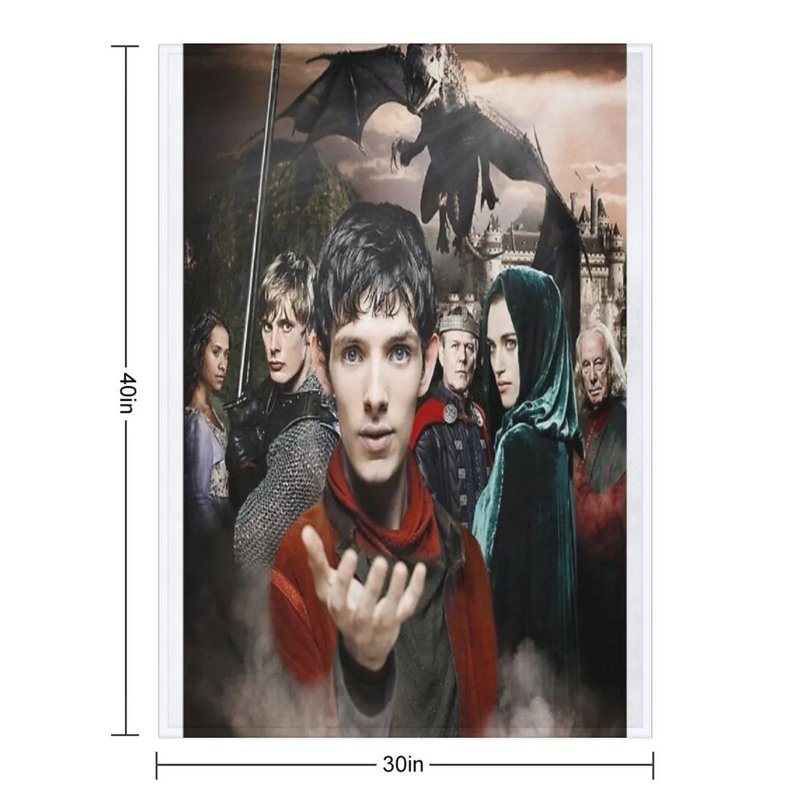 Merlin Throw Blanket