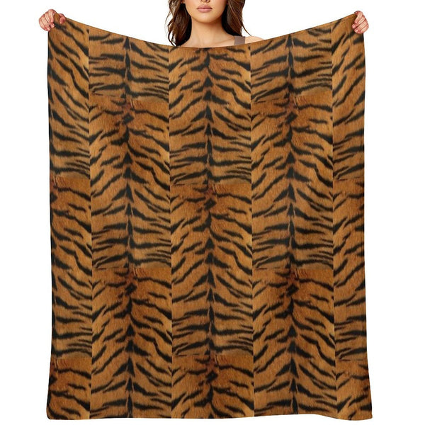 Tiger Fashion Jungle Gift-ready Throw Blanket