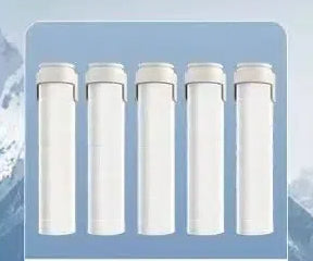 Hollow out household super pressurized showerhead bathroom water heater turbo large water outlet five level filter showerhead