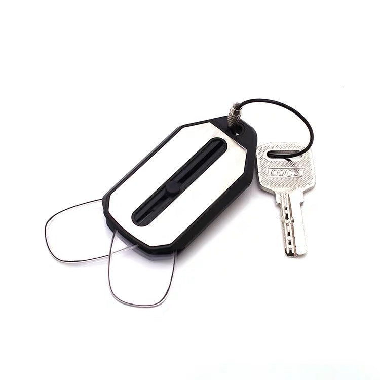 Nose clip presbyopic glasses keychain ultra lightweight carrying elderly glasses wallet glasses reading glasses
