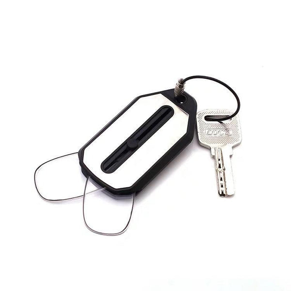 Nose clip presbyopic glasses keychain ultra lightweight carrying elderly glasses wallet glasses reading glasses