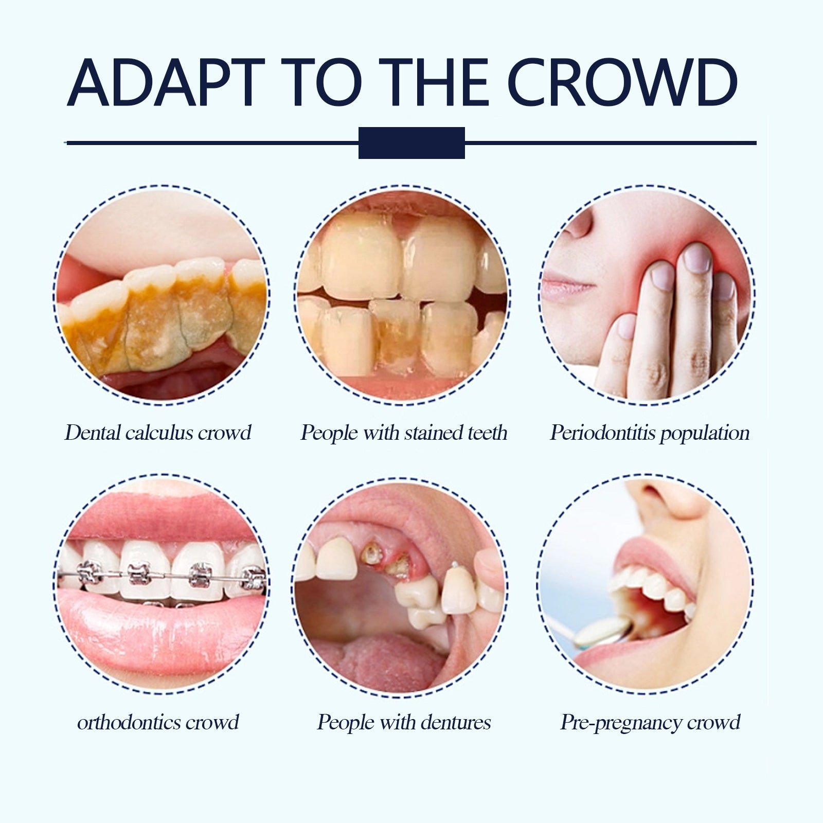 White Tooth Powder, Teeth Cleaning Brightening White Fresh Mouth Beauty Powder