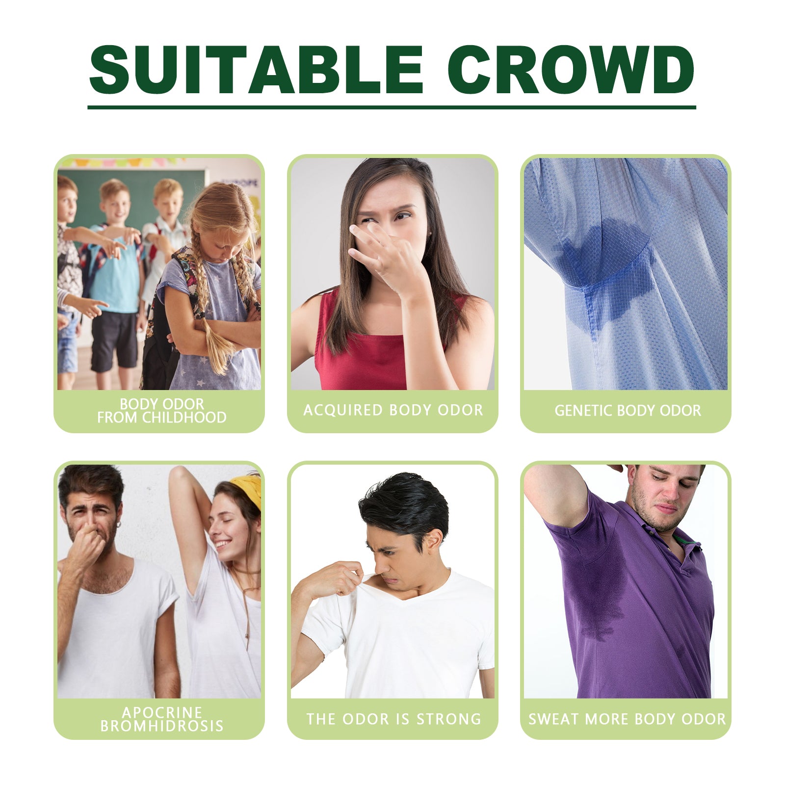 Body Odor Remove Spray, Refreshing Underarm Antiperspirant Deodorant Long-Lasting Fragrance Spray