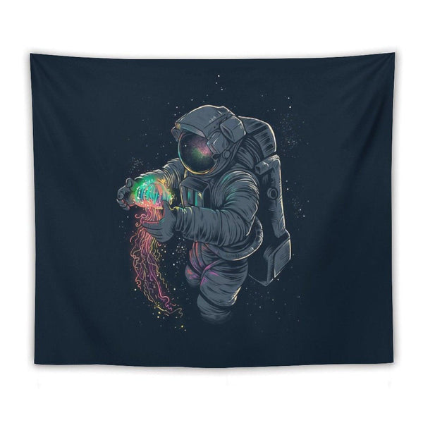 Astronaut Jellyspace Tapestry