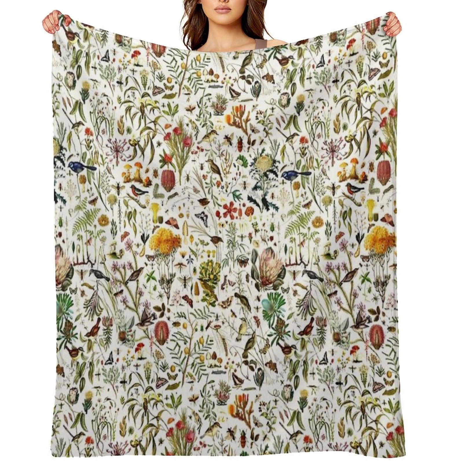 Biology Australia. Throw Blanket