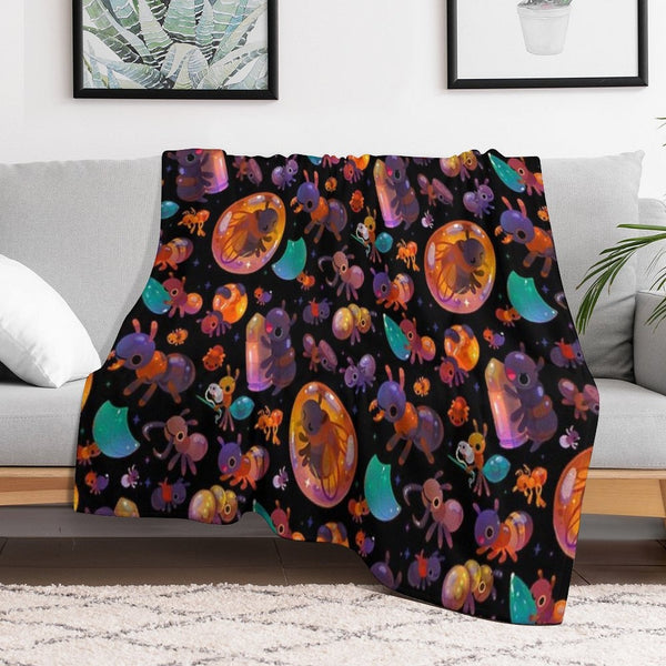 Ants Lightweight Throw Blanket