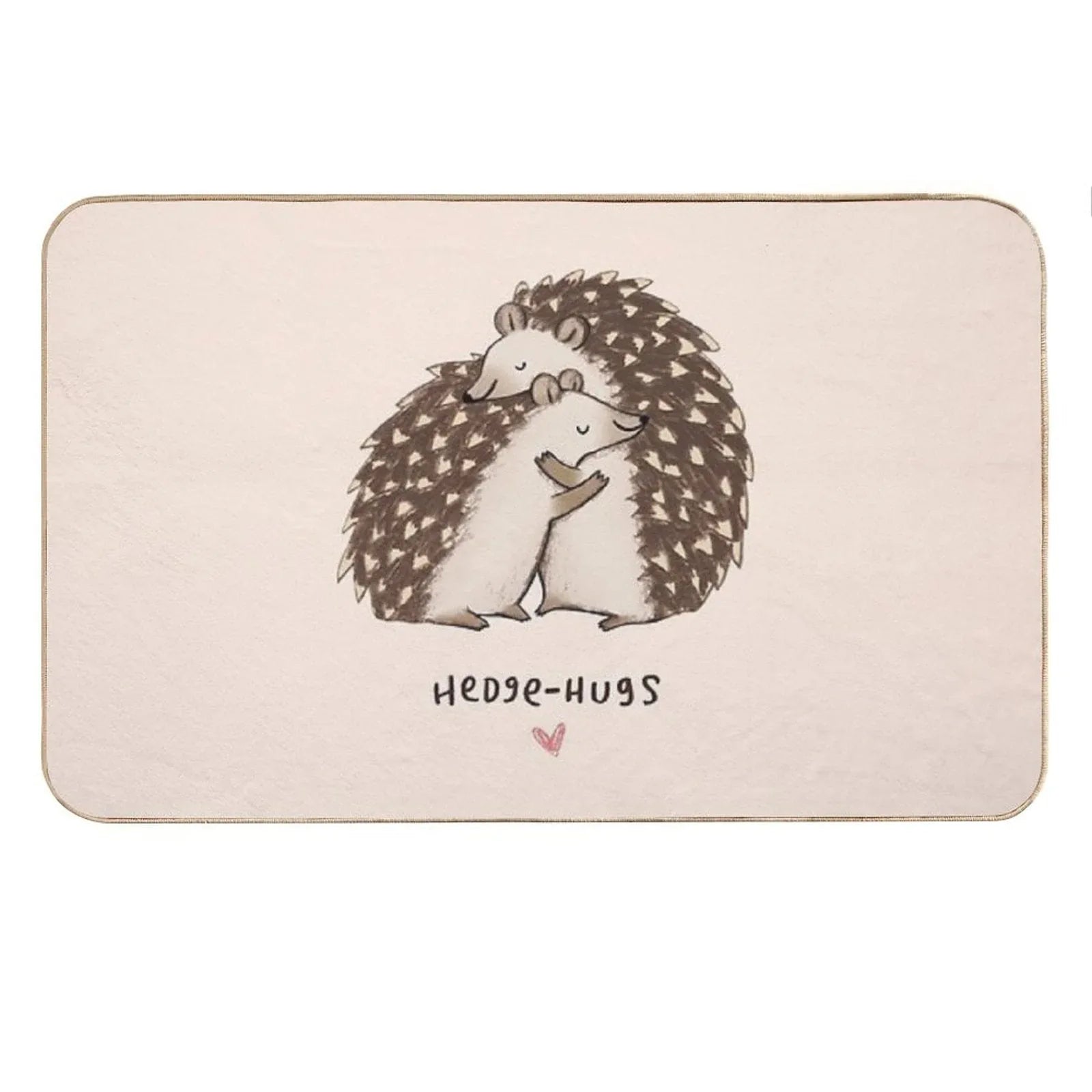 Hedge-hugs Bath Mat