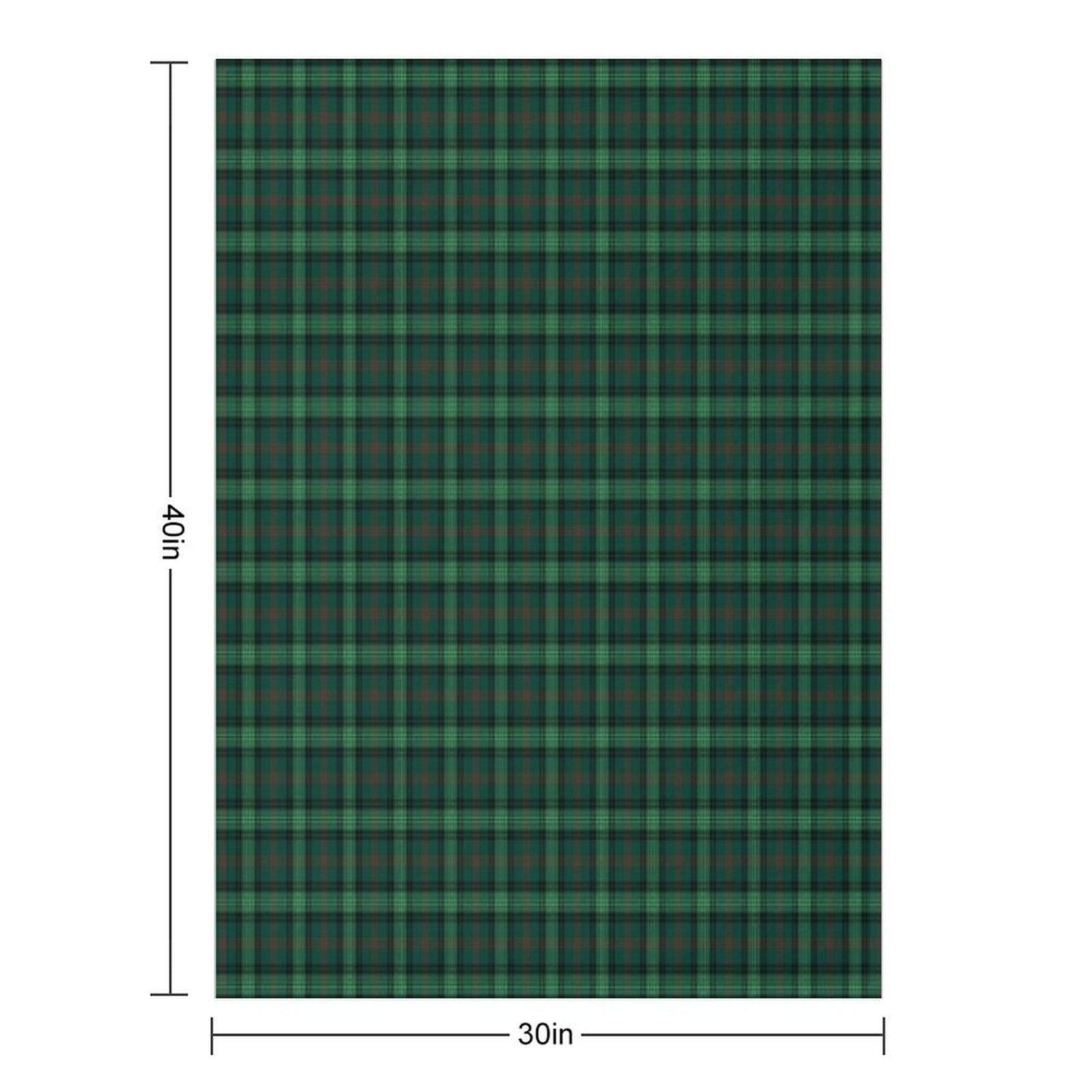 Clan Ross Hunting Tartan Throw Blanket