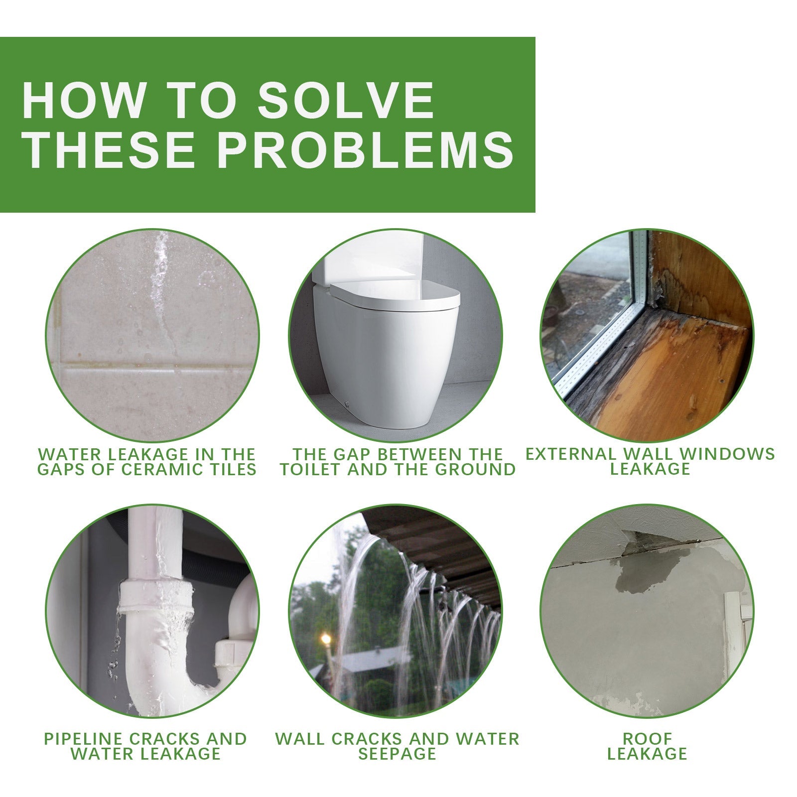 Transparent Waterproof Adhesive External Wall Roof Tile Wall Leak Repair Glue Multi-Purpose Sealing And Leak Proof Glue