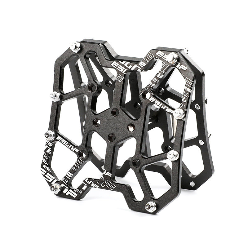 New Road Bike Lock Pedal Turn Flat Pedal Mountain Bike Quick Release Lock Piece Bicycle Splint Pedal Cycling Accessories