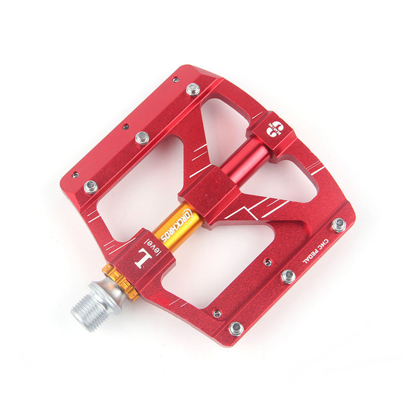 Bicycle pedals Mountain bike San Peilin aluminum alloy Peilin pedal anti-skid bearing pedal bicycle accessories