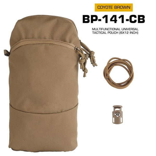 Tactical MOLLE Cylindrical Bag, 1.5L, for FCPC & GP Backpacks.