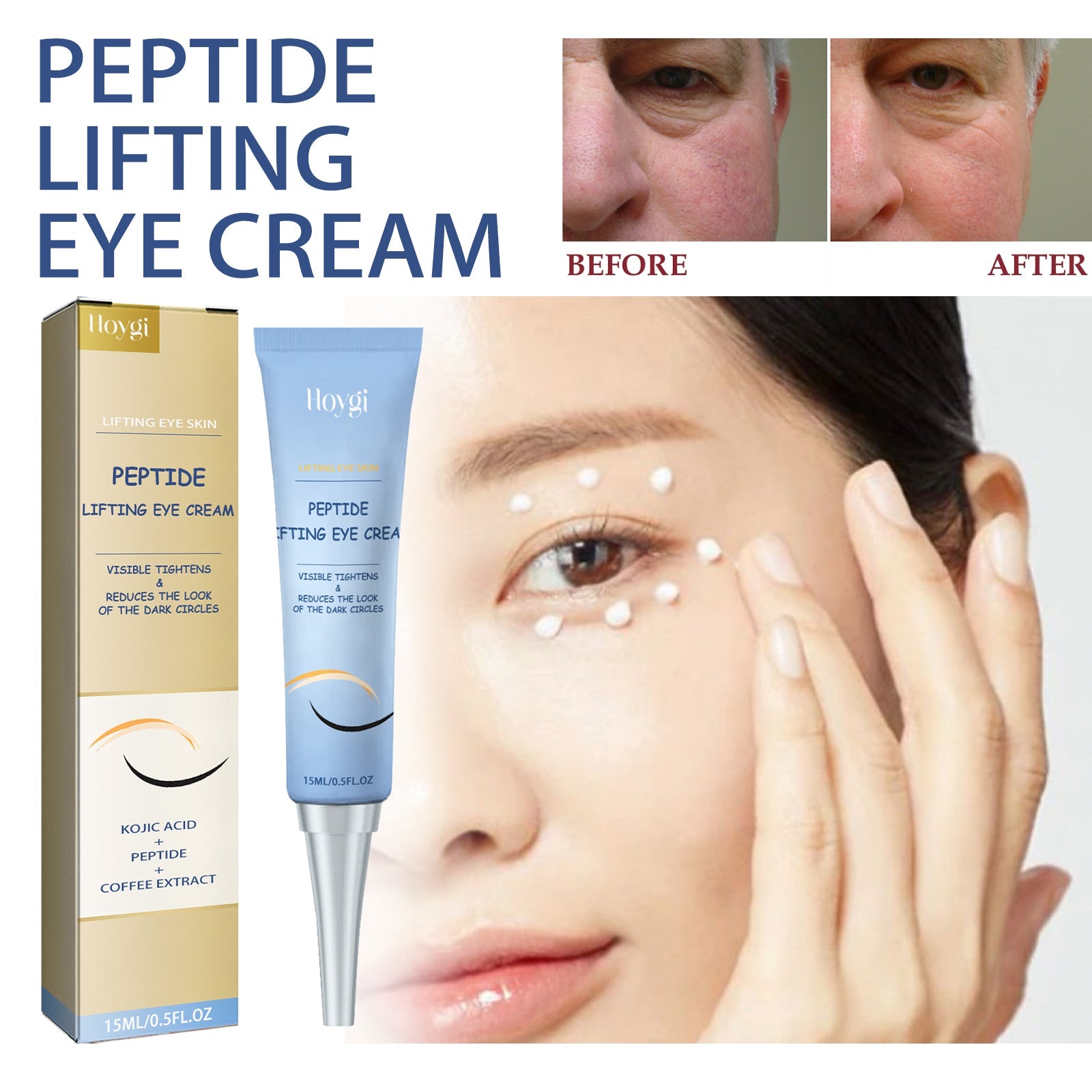 Peptide Lifting Eye Cream, Moisturize The Skin Around The Eyes, Improve The Eyes And Fade Fine Lines
