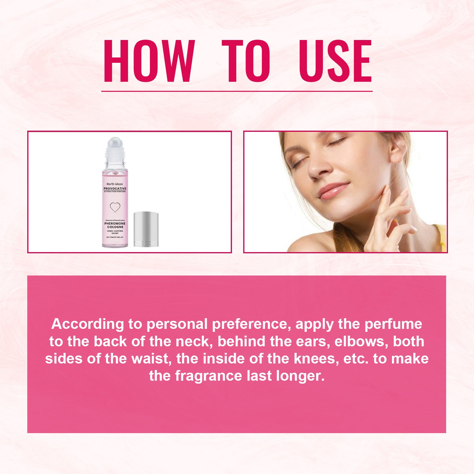 Pheromone Cologne, Natural Fresh Portable Lasting Fragrance Mild Light Fragrance Niche Perfume