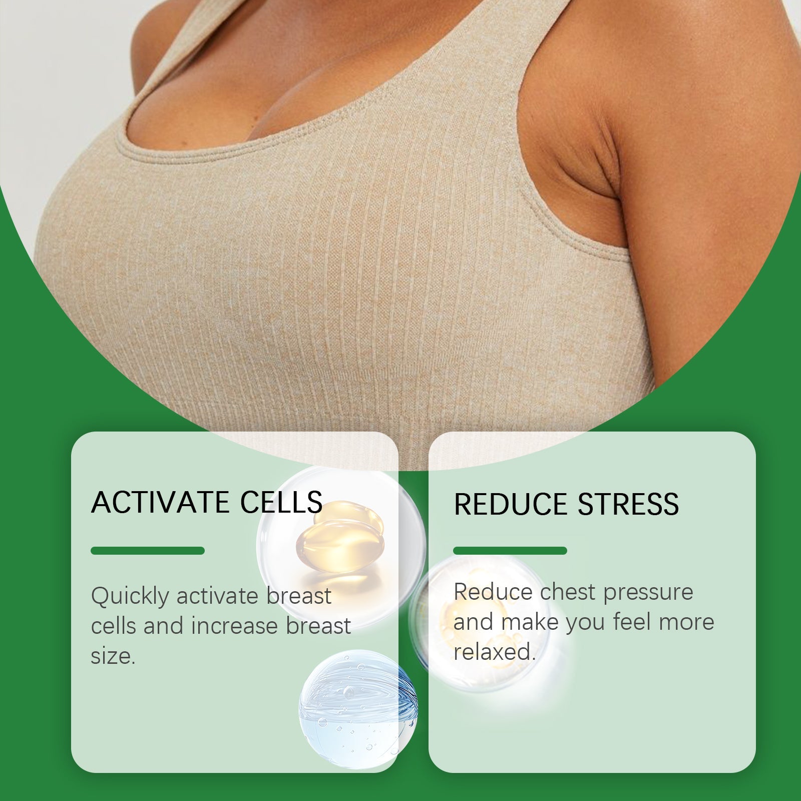 Chest Massage Essence Massage Firming And Nourishing Women's Breasts With A Volumizing Herbal Essence