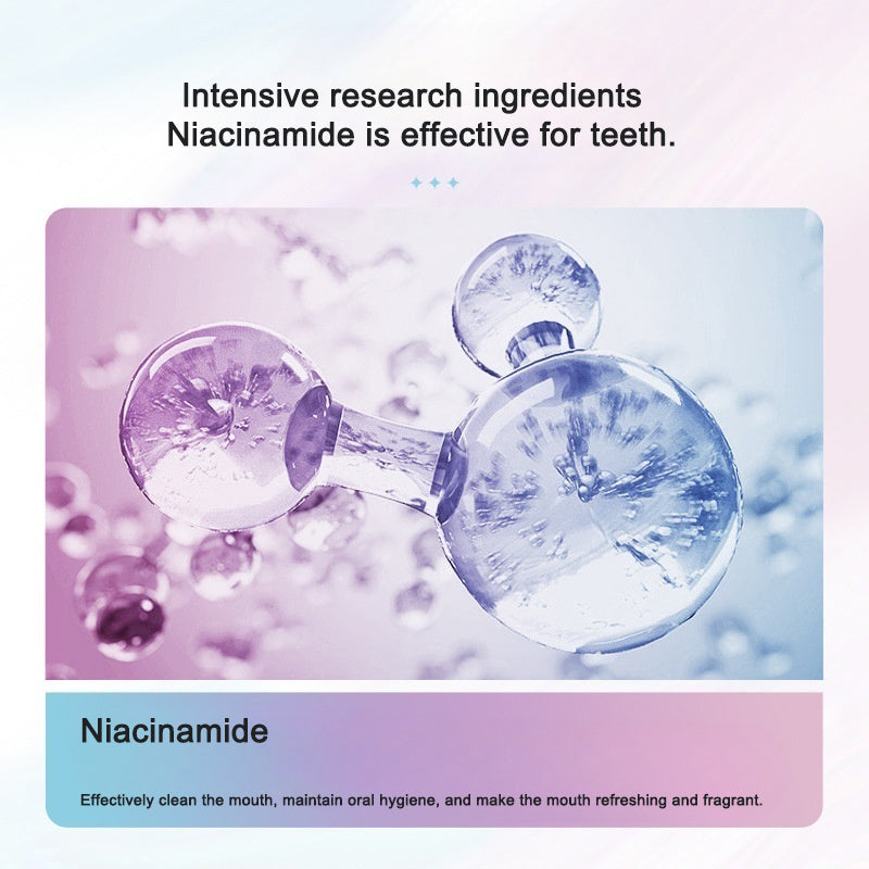 Xuanbai toothpaste freshens breath niacinamide toothpaste removes bad breath tooth stains teeth and breath care