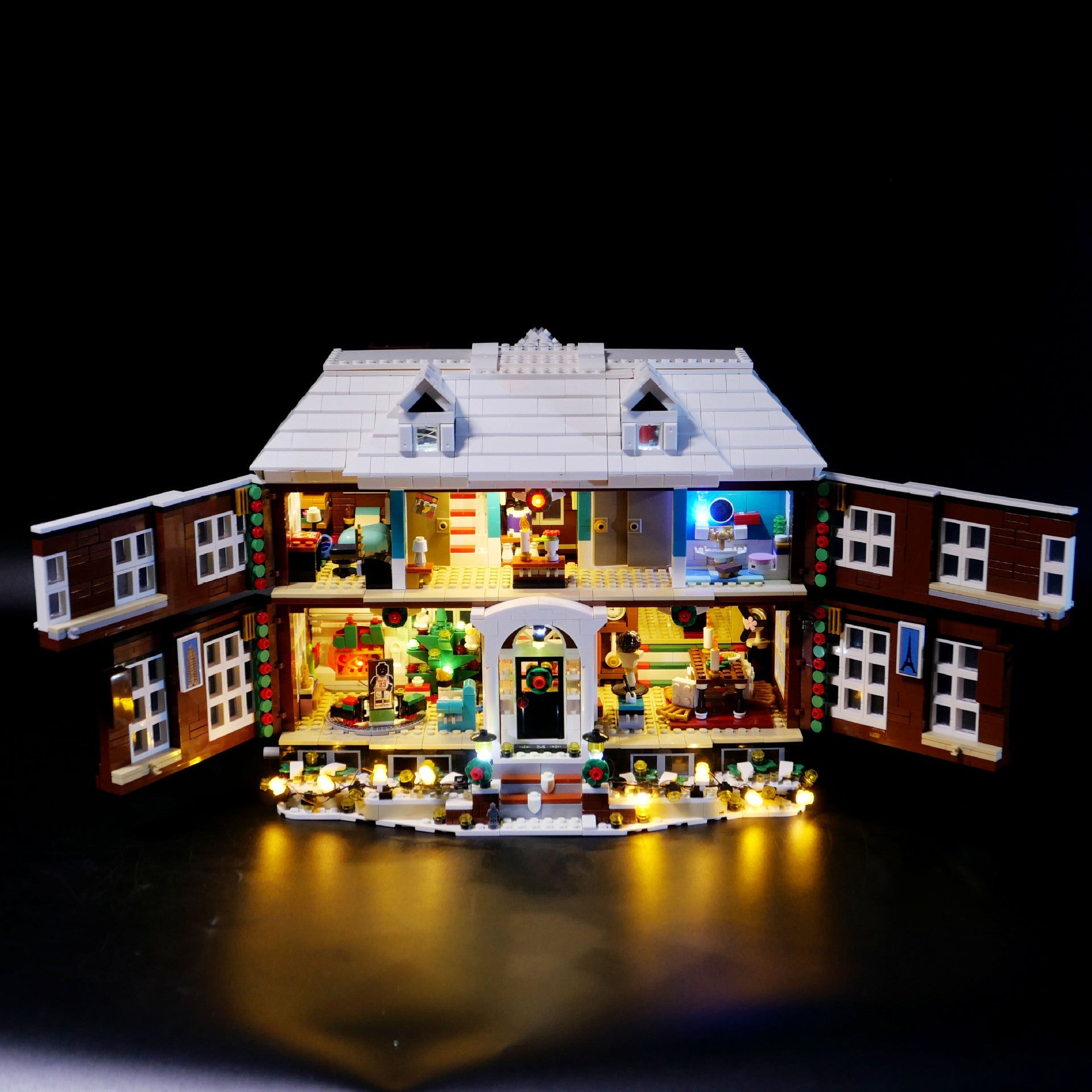 DIY building block lighting compatible with LEGO 21330 Little Home IDEAS building block remote control version LED lighting