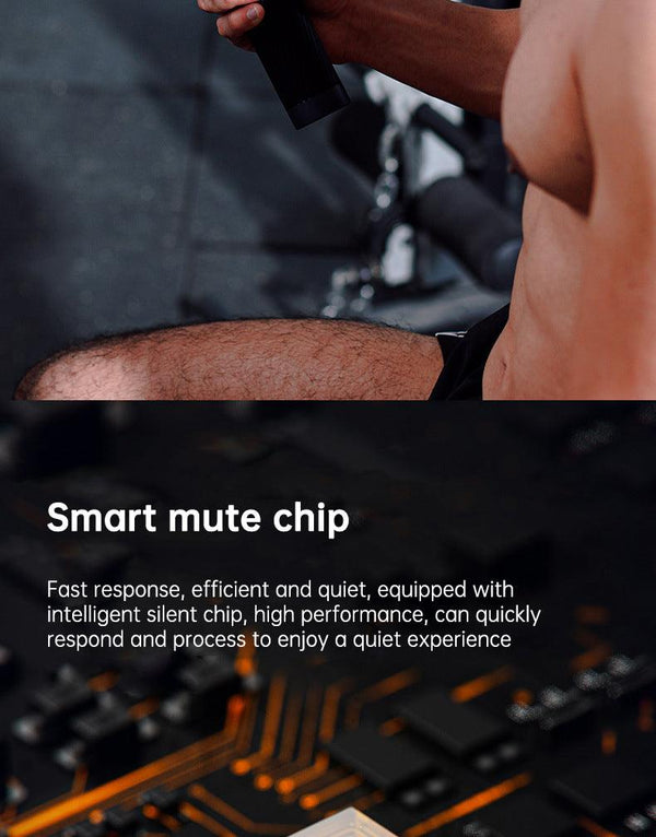 900-turn fascial gun USB charging massage angle rotatable full body muscle massage machine gun