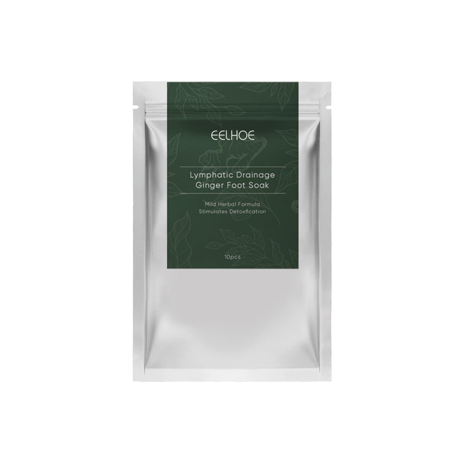 Ginger Foot Bath Pack Lymphatic Relief Muscle Soreness Slimming Foam Foot Pack To Remove Wet Cold Storm Sweat Body