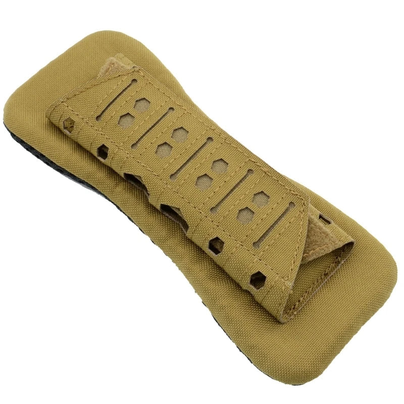 Laser Cutting Tactical Vest Shoulder Strap Pads Outdoor Backpack Breathable Mesh Cushion Shoulder Pad For Hunting Vest