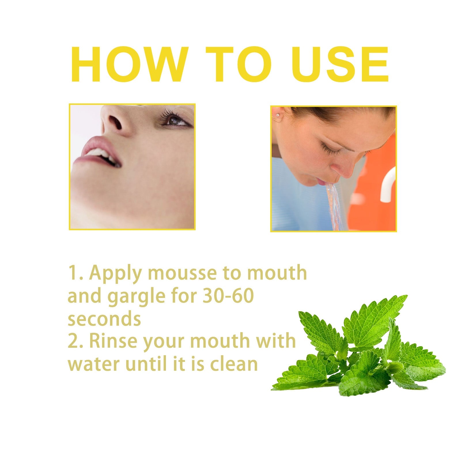 Propolis Oral Cleaning Mousse Oral Cleaning Care Tooth Stain Removal Fresh Mousse Toothpaste