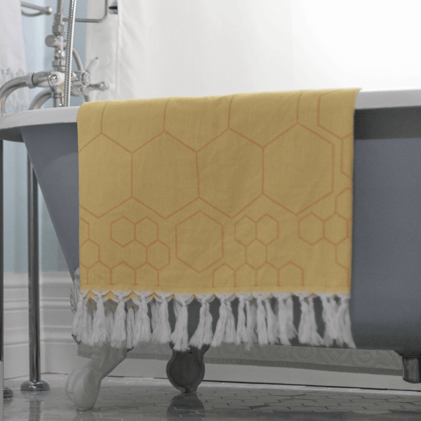 Turkish Towel | Single Set | Yellow + Orange
