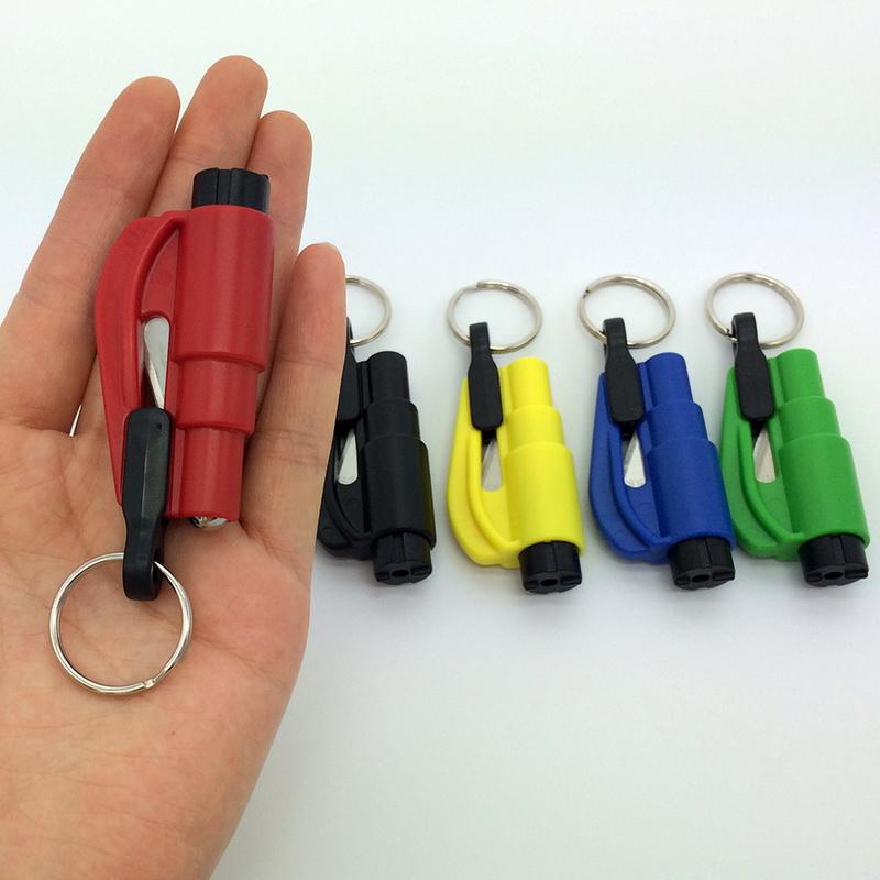 3 in 1 Emergency Mini Safety Hammer Auto Car Window Glass Breaker Seat Belt Rescue Hammer Escape Tool