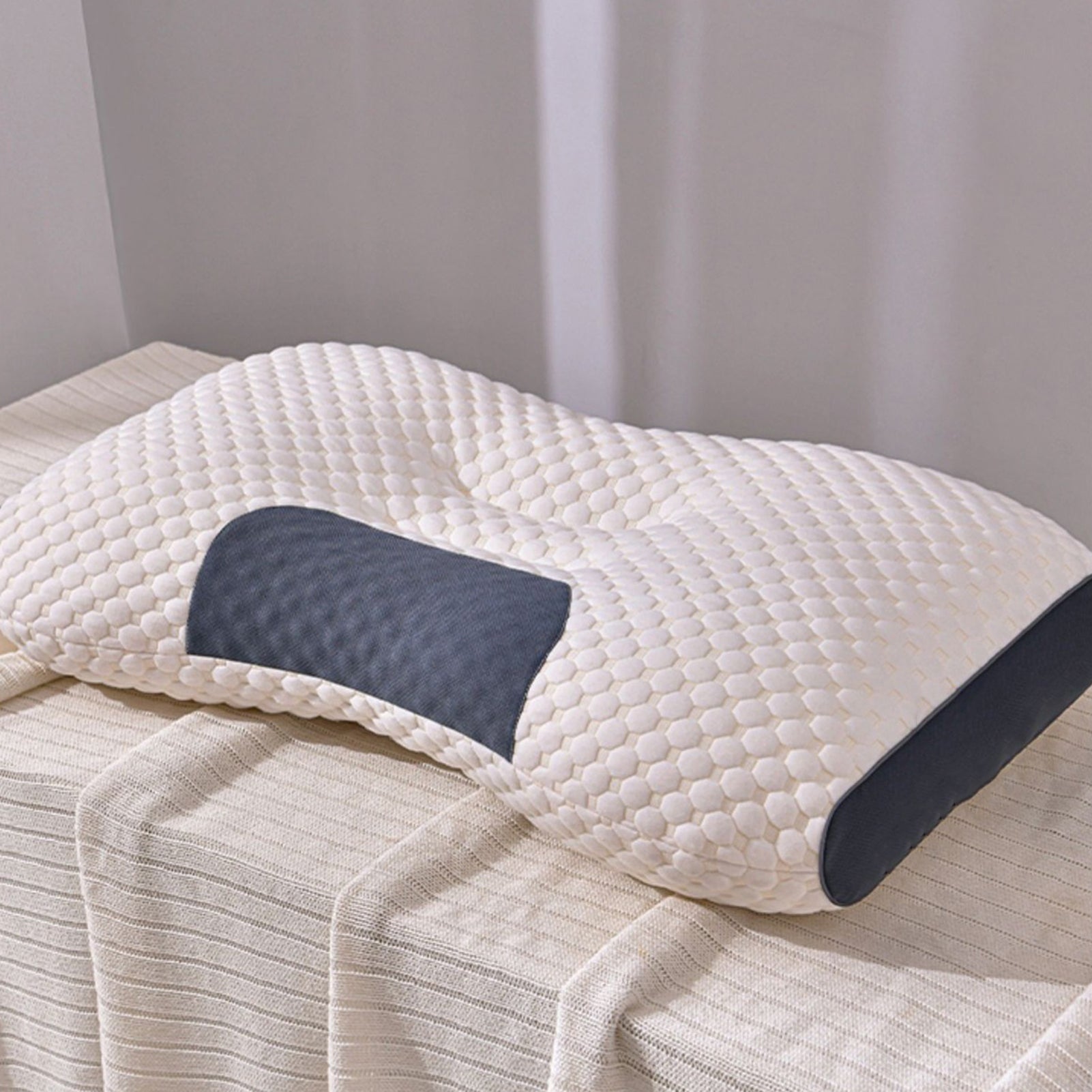 Water Cube Washable Neck Protection SPA Massage Pillow Single Dormitory Home Single Support Pillow Core